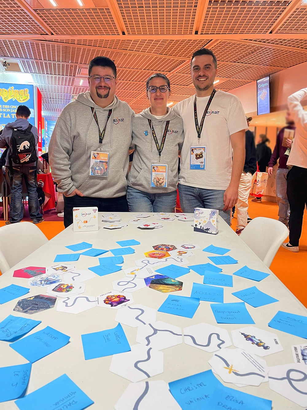 les auteurs du jeu hexploit